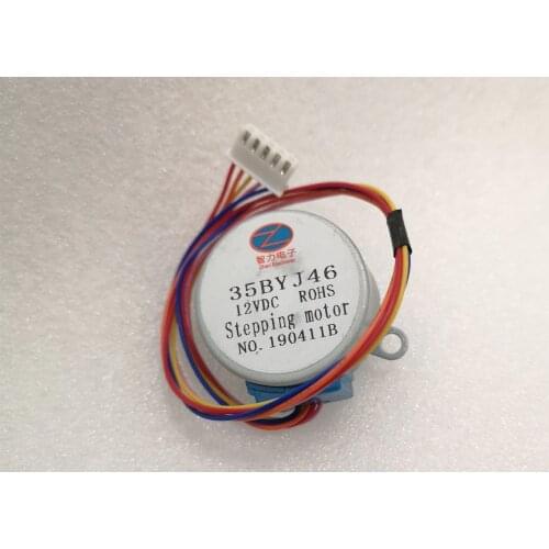 35BYJ46 stepper motor DC12V 1/85 ccw PM stepping motor 130 OHMS Micro air Conditioners Monitor System Closestool Motor