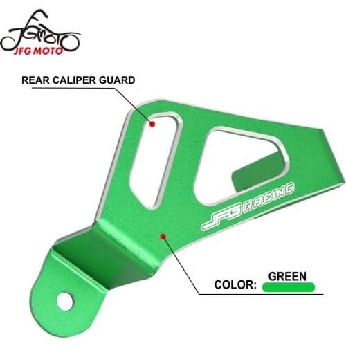 Motorbike Motorcycle Rear Brake Caliper Shield Cover Protector For Kawasaki KDX200 KDX220R KLX300R KX125 KX250 KX500 KLX250/S