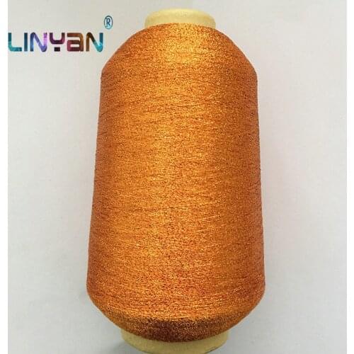 500g Golden silk embroidery thread summer style sewing thread yarn for knitting wool yarn for crochet machine knit yarn ZL45