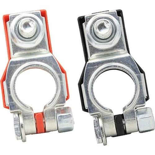 1Pair 12V 24V Automotive Car Top Post Battery Terminals Wire Cable Clamp Terminal Connectors Car Accessories