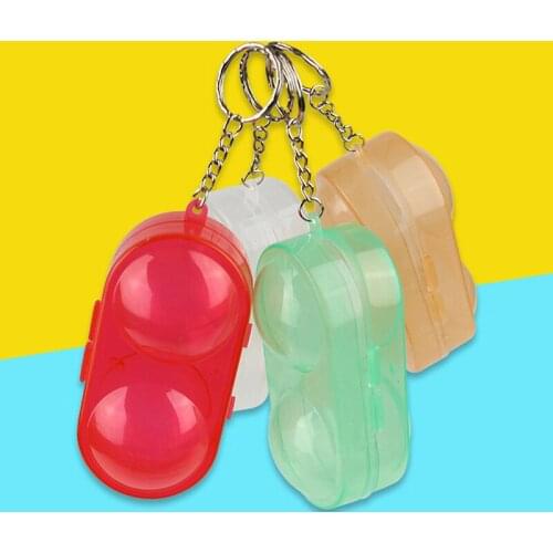 1PCS Table Tennis Ball Container Box Case Plastic Ping Pong Ball Storage Box Table Tennis Accessories Gift 10x5x4cm