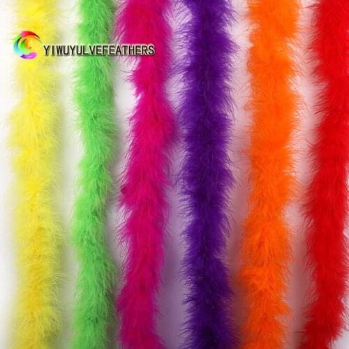 2Meters Turkey Feathers Ribbon Shawl Ribbon Scarf for Wedding Dress Decoration Sewing making decoration plumes for Crafts