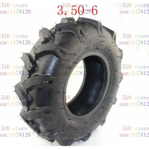 Free shipping 3.50-6 thickening vacuum tyre Wear resistant fit Garden Tractor rotary cultivator mobility scooter tire