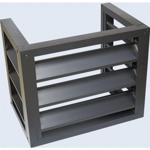 Centralair conditioning ventilation outlet aluminum alloy shutters outdoor cooling grille decoration exterior wall rain shutters