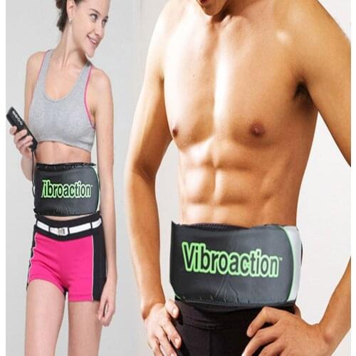 Electric men women slimming Muscle massager Back vibrator belt Vibro relaxing Tone Vibroaction waist Belt Loss Weight Massage