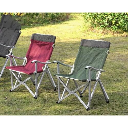 Outdoor Leisure Folding Chair Portable Ultra Light Leisure Camping Fishing Picnic Chair Aluminum Alloy Beach Chair