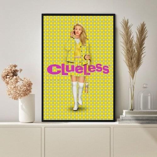 Clueless Classic Hot Sale Movie Canvas Art Print Poster Wall Painting Home Decoration (No Frame)