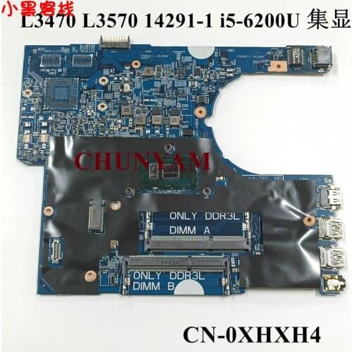 NEW 14291-1 w/ i5-6200U 51VP4 FOR Dell Latitude 3470 3570 Laptop Notebook Motherboard CN-0XHXH4 XHXH4 Mainboard 100% Tested