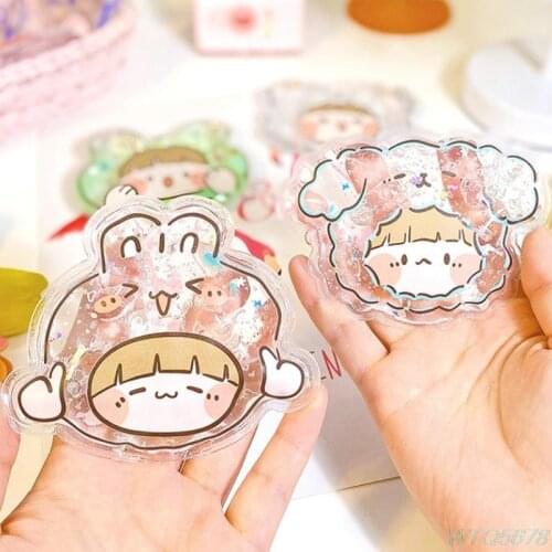 Creative Cartoon Portable Mini Reusable Ice Pack Cold Gel Insulated Cooler Bag