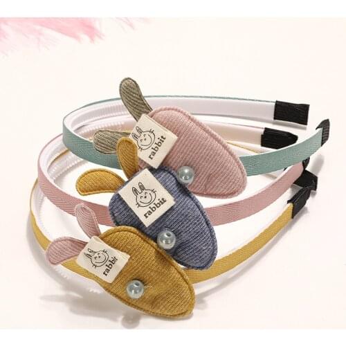 Cute Cartoon Rabbit Hairband For Children Girls Hair Head Bands Hoops Accessories Exquisite Princess Headband Headwear Headdress