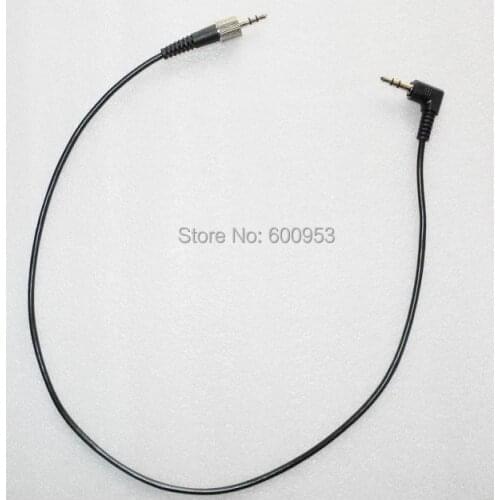 Pro 3.5mm 1/8" to 3.5mm stereo Screw Lock Camera Cable Adapter For Sennheiser Sony Microphone System