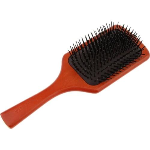 Comfortable Cushion Scalp Massage Hairbrush Hair Care Wooden Detangling Comb