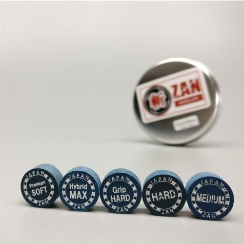 Zan Tip Premium 14mm Pool Cue Tips Japan Zan Tip Standard Professional Billiard Cue & Pool Cue Stick Tips Billiard Accessories