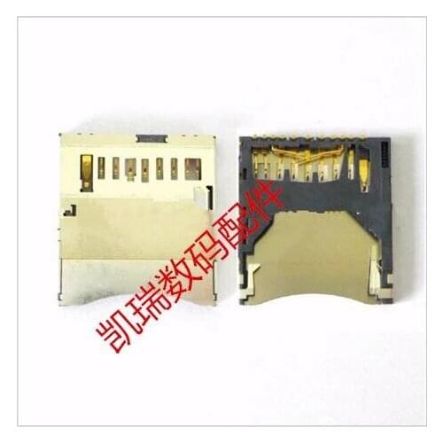 New SD memory card slot repair parts for Canon 6D 650D Rebel T4i 700D T5i 5D mark III 5D3 5Ds G7 G9 SX20 HS SLR camera