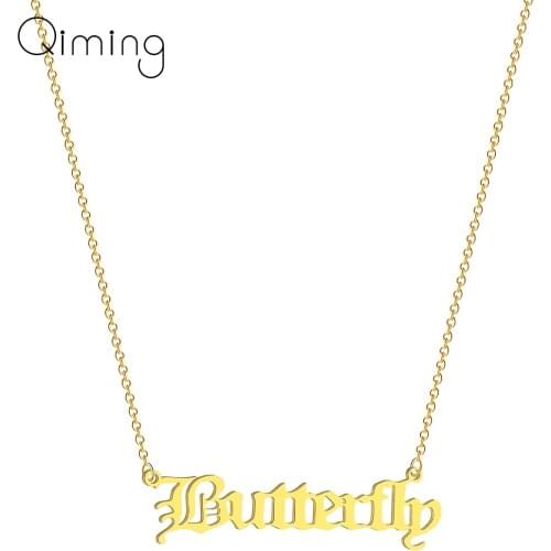 2020 New Boho Pendant Butterfly Necklace For Women Girls Gold Chains Fashion Jewelry Bohemia Female Necklace Dropship