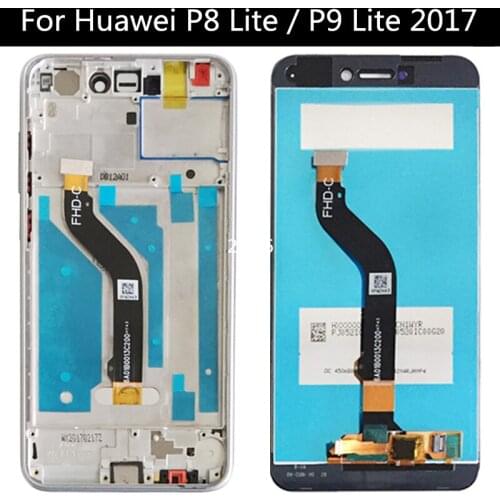 For HUAWEI P8 Lite 2017 LCD Display Touch Screen Digitizer Assembly Replacement FOR HUAWEI P9 Lite 2017 LCD