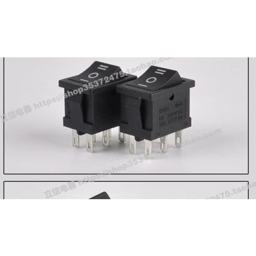 20pcs The sensitivity of the ship shaped switch KCD1-203 third copper lioujiao