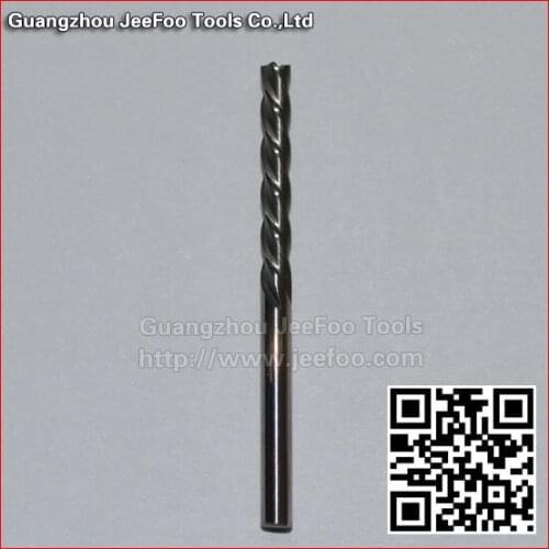 3.175 * 20 Four Flute left Spiral Down Cutter Tools/Down cut spiral bit for acrylic