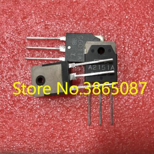20PAIRS 20PCS 2SA2151A AND 20PCS 2SC6011A TO-3P 2SA2151 A2151 A2151A 2SC6011 C6011 C6011A PNP NPN POWER TRANSISTOR ORIGINAL NEW