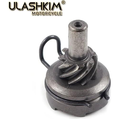 Free Shipping 8 7 T Kick Start Idle Shaft Gear kickstart pinion gear 7 8 splines Teeth Gy6 50cc 139QMB/139QMA Starter Scooter