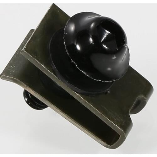 CAR-partment Brand 10PCS Aluminium Motorcycle M5 5mm Fairing Bolts Fastener Clips Screw Spring Nuts