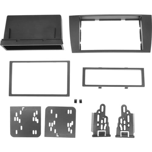 2 DIN Car Radio Fascia For JAGUAR X-type 2002-2008 S-type 2003-2008 In-Dash CD Adapter Trim Installation Kit