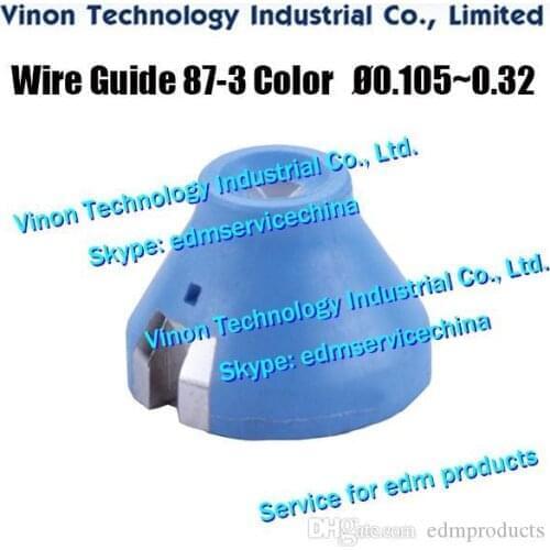 D=0.12mm Wire Guide 87-3 Color 0206102, 3081015 edm Lower Diamond Wire Guide S103 0.12mm J03640A for AQ,A,AP,EPOC wire-cut edm