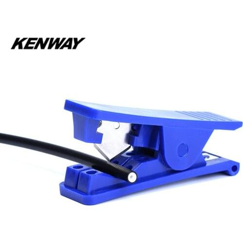 KENWAY Bicycle Pipe Tubing Cutter Portable Mini Sharp Blade Mountain ABS Plastic Pipes Cutting Oil Saucer Cycling Accessories
