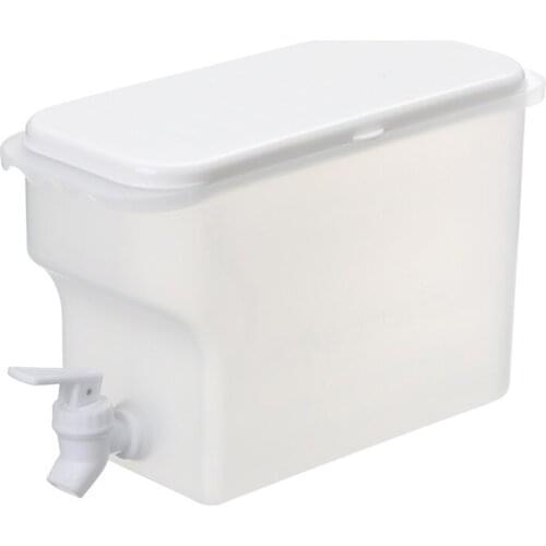 Fruit Cool Water Pitcher Water Jug with Faucet Kitchen Drinkware Container for Lemon Juice Jugs Great for Homemade Juice