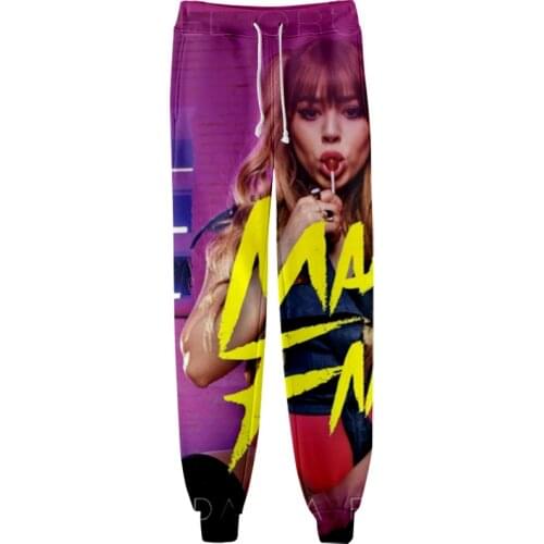 WAWNI Danna Paola 3D Print Leggings Sweatpants Casual Pants Harajuku Polyester Hip Hop Streetwear Trousers Popular 2021 Pants