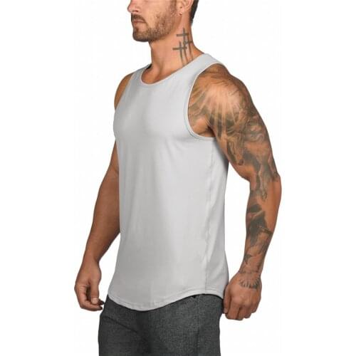 Newest Plain Styles mens Sleeveless Basic Tank Tops Sportswear mesh Solid Workout Gym Clothing StreetWear Causal Stringers