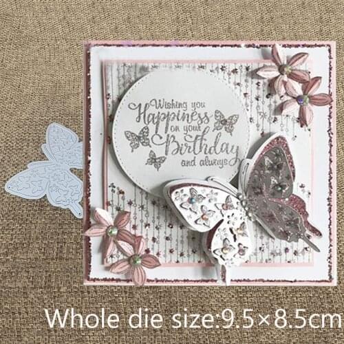 New Design Craft Metal Cutting Dies cut die Butterfly decoration scrapbooking Album Paper Card Craft Embossing Die Cuts