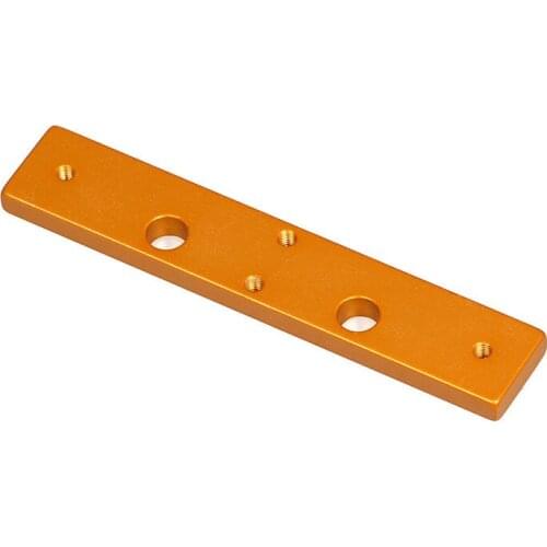 MK8 dual extruder Fixed Thin Gold Block/Bar for Makerbot Double Print Head