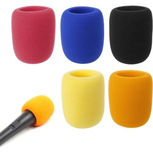 Soft Thicken Microphone Foam Mic Cover Sponge Cap Studio Protective Grill Shield