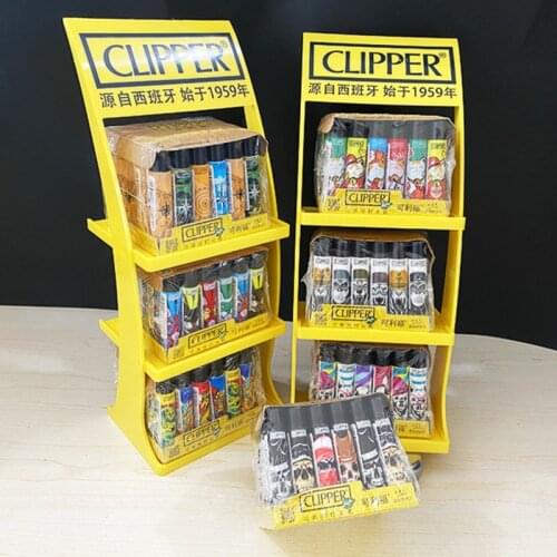 Clipper Grinding Wheel Original Gasoline Lighter Nylon Torch Free Fire Pocket Refillable Gas Lighter Use Collection Gift A Box