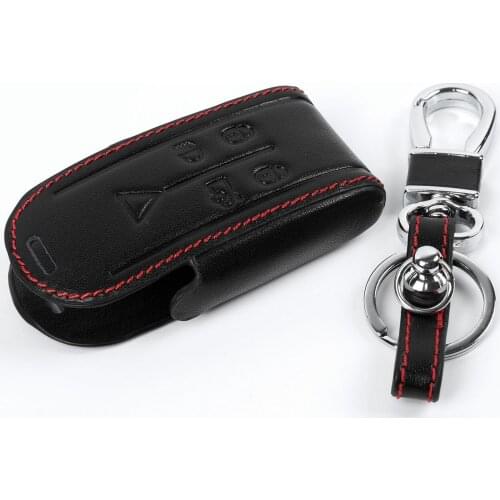 Replacement Key Case Protector Leather Shell For Jaguar XK XF XJ8 XR8 XRR