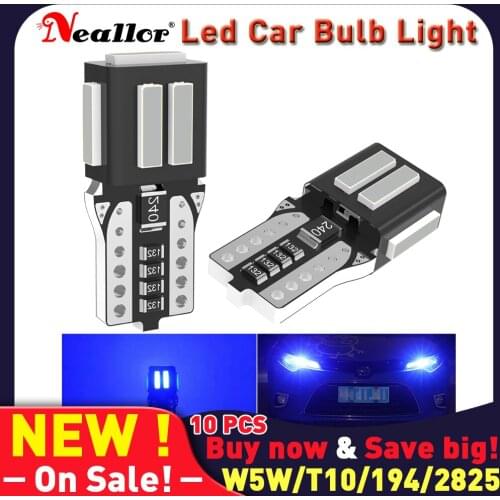 T10 W5w Led Canbus 2821 Parking Bulbs On Car Dome Map Trunk License Plate Diode Lamps Side Light Interior For Mazda 6 gg gh 3 bk