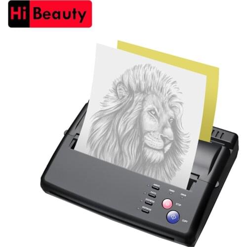 Tattoo Transfer Thermal Machine Printer Device Copier Drawing Stencil Maker Tools For Tattoo Photos Transfer Paper Copy Printing