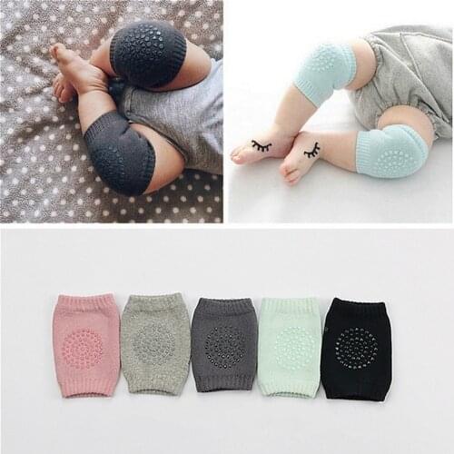 1 Pair Baby Knee Pad Kids Safety Crawling Elbow Cushion Infant Toddlers Baby Leg Warmer Kneecap Support Protector Baby