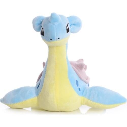 1pcs 20cm TAKARA TOMY Pokemon Lapras Plush Toys Soft Stuffed Animals Toys Doll Gifts for Children Kids