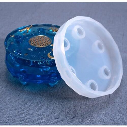 1PC Ashtray Craft DIY Transparent UV Resin Epoxy Silicone Combination Molds For 3D Making Finding Accessories Jewelry