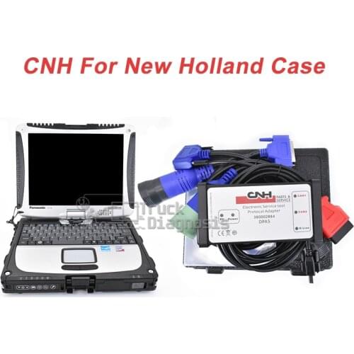 9.1 CNH est diagnostic kit New Holland CASE Agriculture Truck diagnostic scanner tool with cf19 laptop