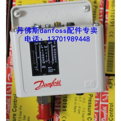 Danfoss low voltage switch KP1 pressure relay KP1 pressure switch KP1 original imported products