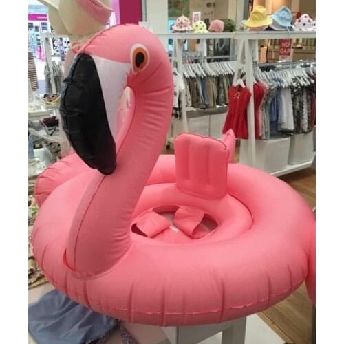 Kids child INS Inflatable wings Raft Flamingo swan Swimming swim ring Ride-On Float bathing toys Summer Water giant pool tube
