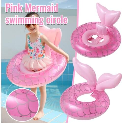 Swimming Ring For Kids Baby Inflatable Pool Float Swim Ring With Three Dimensional Swan Swimming Beach Mattress Water Sports