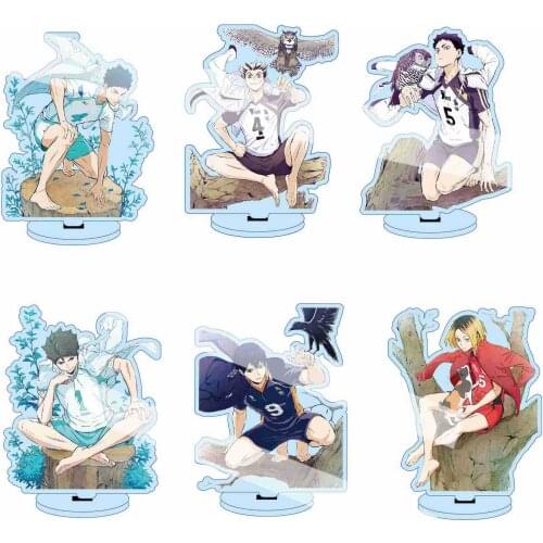 Haikyuu Kageyama Hinata Kenma Kozume kageyama Acrylic Stand Figure Desktop Decoration Collection Model Toy Doll Gifts Cosplay