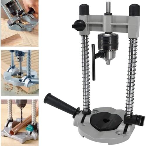 Hot Woodworking Drill Locator Convenient Labor Saving Alloy Steel Woodworking Drilling Template Guide Tool For Home Dropshipping