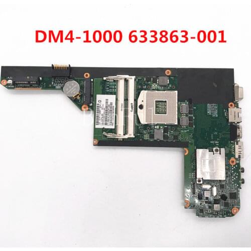 High quality For Pavilion DM4 DM4-1000 Laptop motherboard 633863-001 6050A2345401-MB-A03 100% full Tested