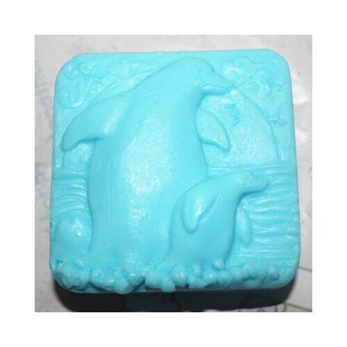 Handmade Soap Silicone Mold Animal Candle Molds Polymer Clay free pengium