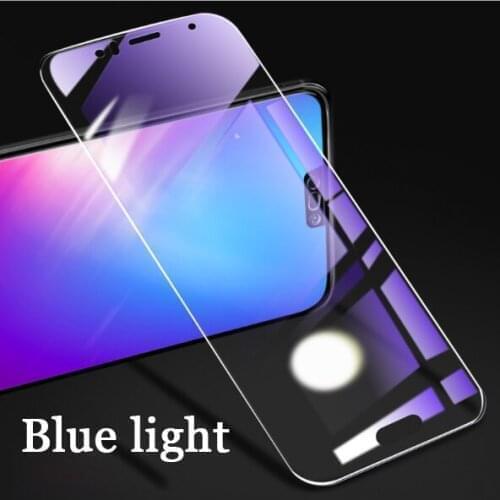 Blue Light Full Cover Tempered Glass For Xiaomi 8 9 For Xiaomi 9SE 6X Screen Protector Toughened Film